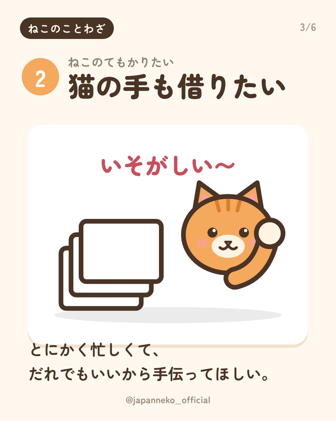 猫のことわざ、いくつ知っていますか？（3枚目）